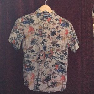 Matix Vintage inspired dress shirt S